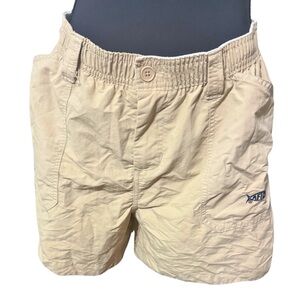 AFTCO‎ Women's Tan Cargo Fishing  Shorts Size 10